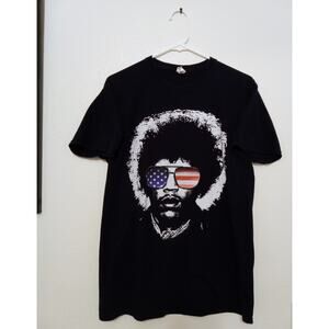Vintage Jimi Hendrix Psychedelic Graphic Band T-Shirt Classic Rock Icon SZ M